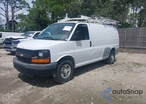 2016 Chevrolet Express 2500 Work Van из США, поврежденный, VIN 1GCWGAFF5G1334018